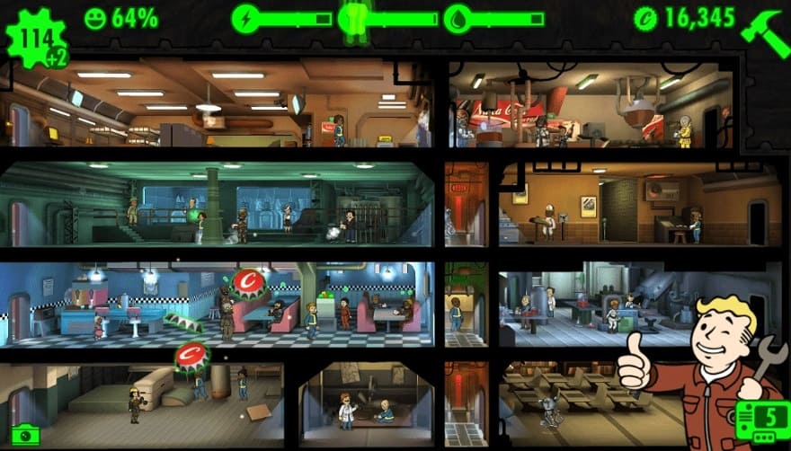 Fallout Shelter Mod APK Unlimited Lunchboxes