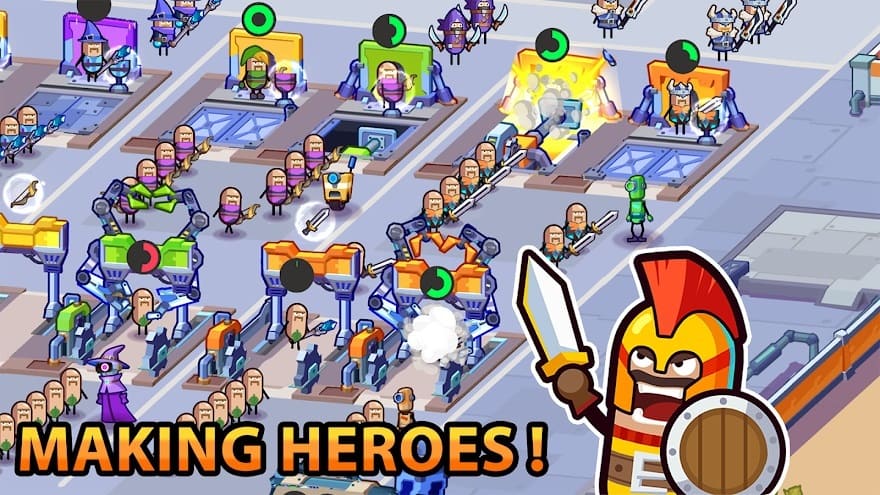 Hero Making Tycoon Mod APK Latest Version