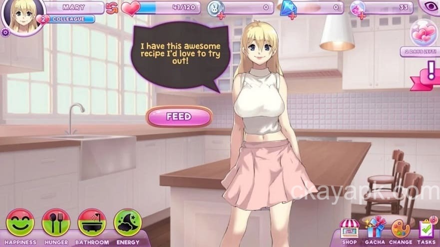 Oh My Waifu Mod APK All