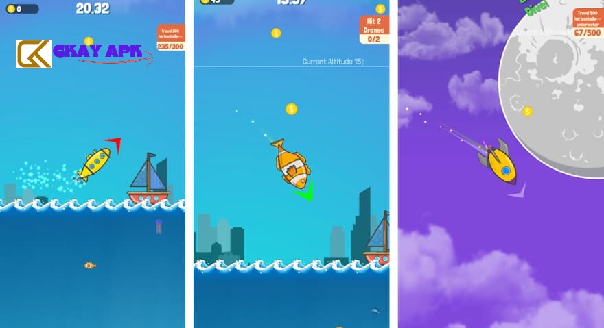 submarine jump mod apk unlimited money