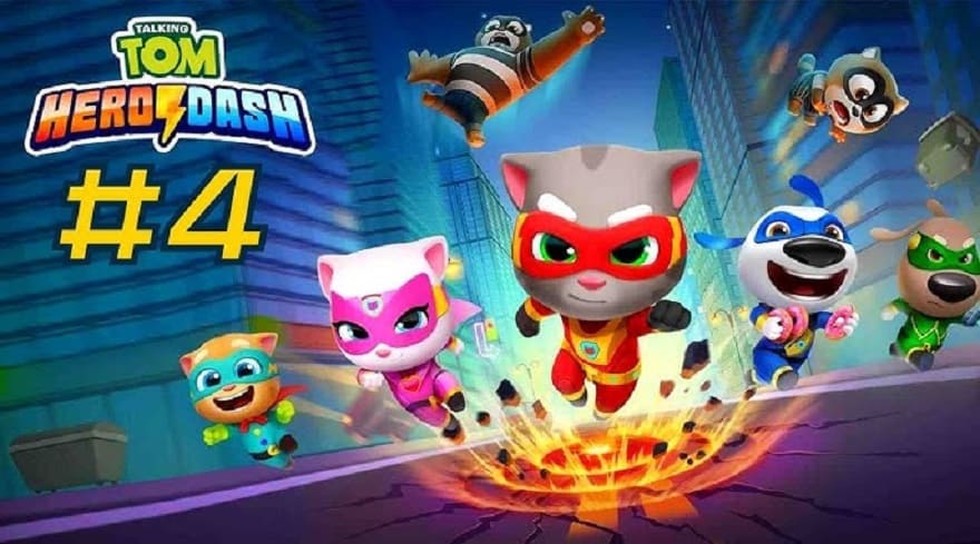 Tom Hero Dash Mod APK Unlimited Everything