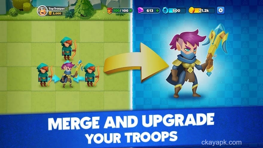 Top Troops Mod Apk Unlimited Money and Gems