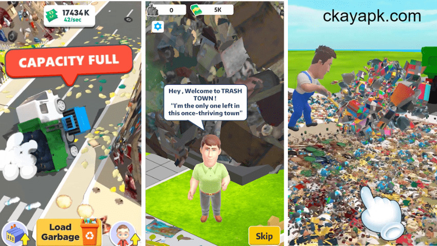 Trash Town Tycoon Mod APK Unlimited Money and Gems