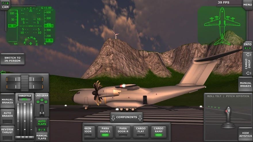 Turboprop Flight Simulator Mod APK Unlimited Money